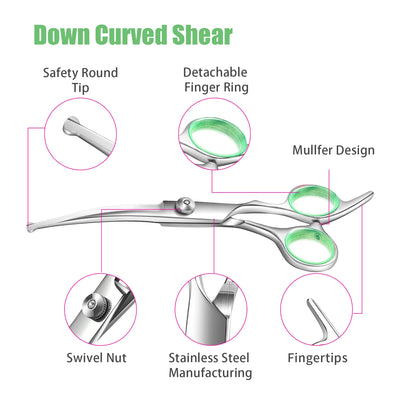 4pcs/Set Dog Grooming Scissors