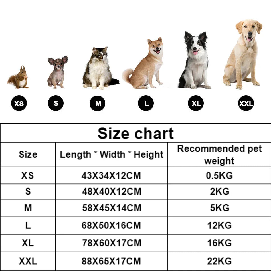 Pet Square Plush Kennel