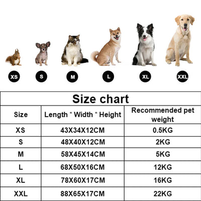 Pet Square Plush Kennel
