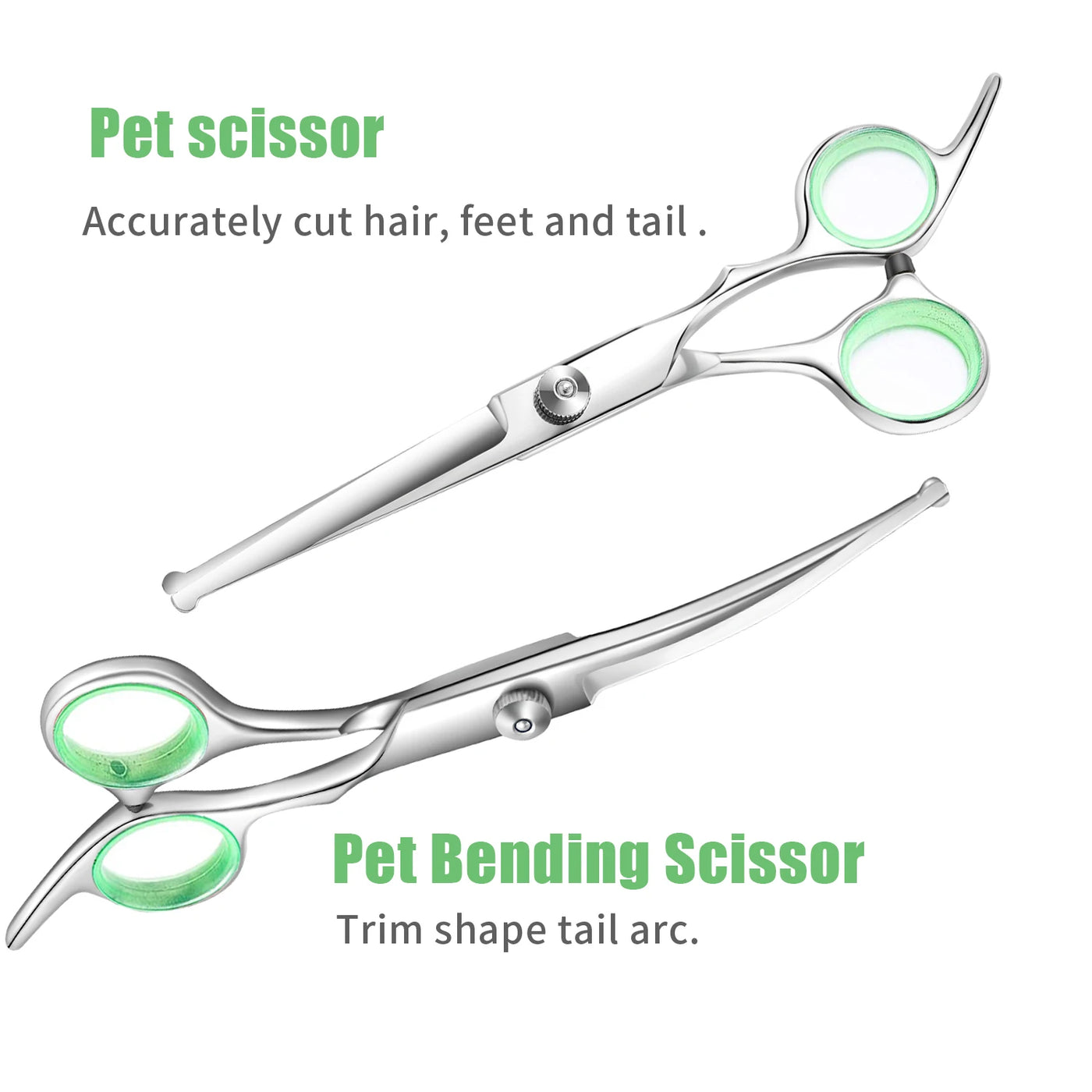 4pcs/Set Dog Grooming Scissors