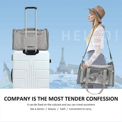 Foldable Expandable Pet Travel
