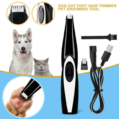 USB Rechargeable Pet Hair Trimmer