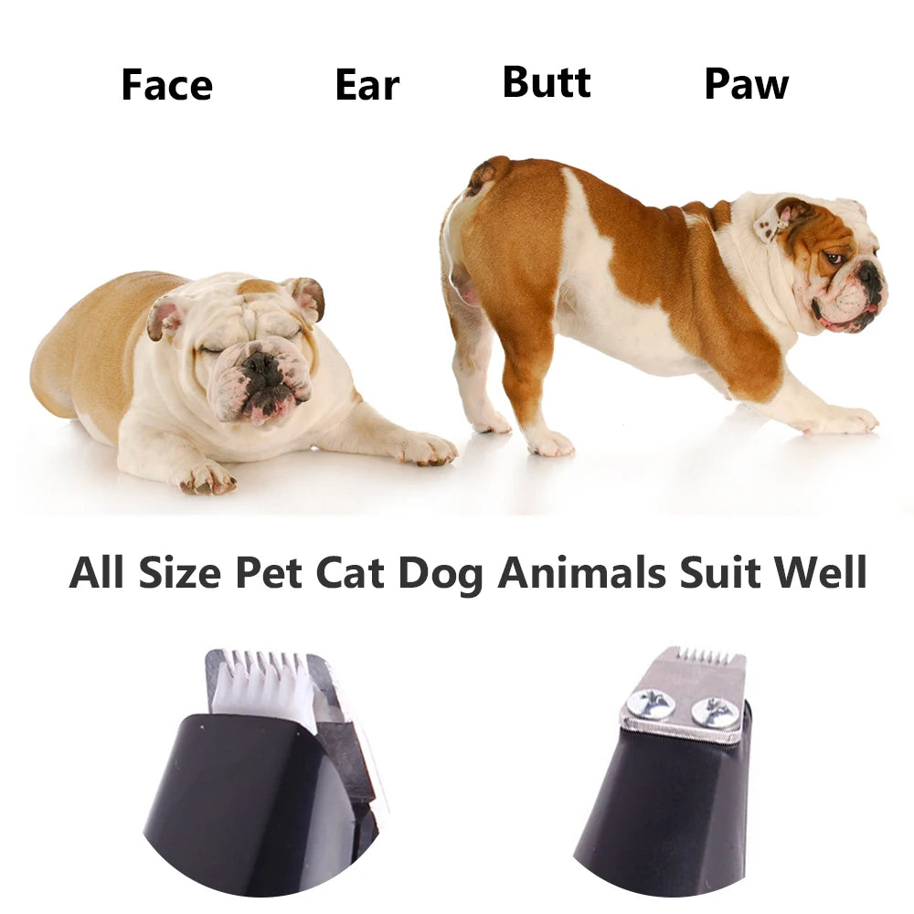 USB Rechargeable Pet Hair Trimmer