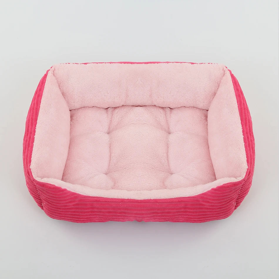 Pet Square Plush Kennel