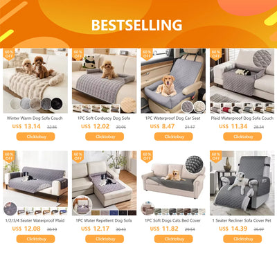 1PC Waterproof Dog Car Seat