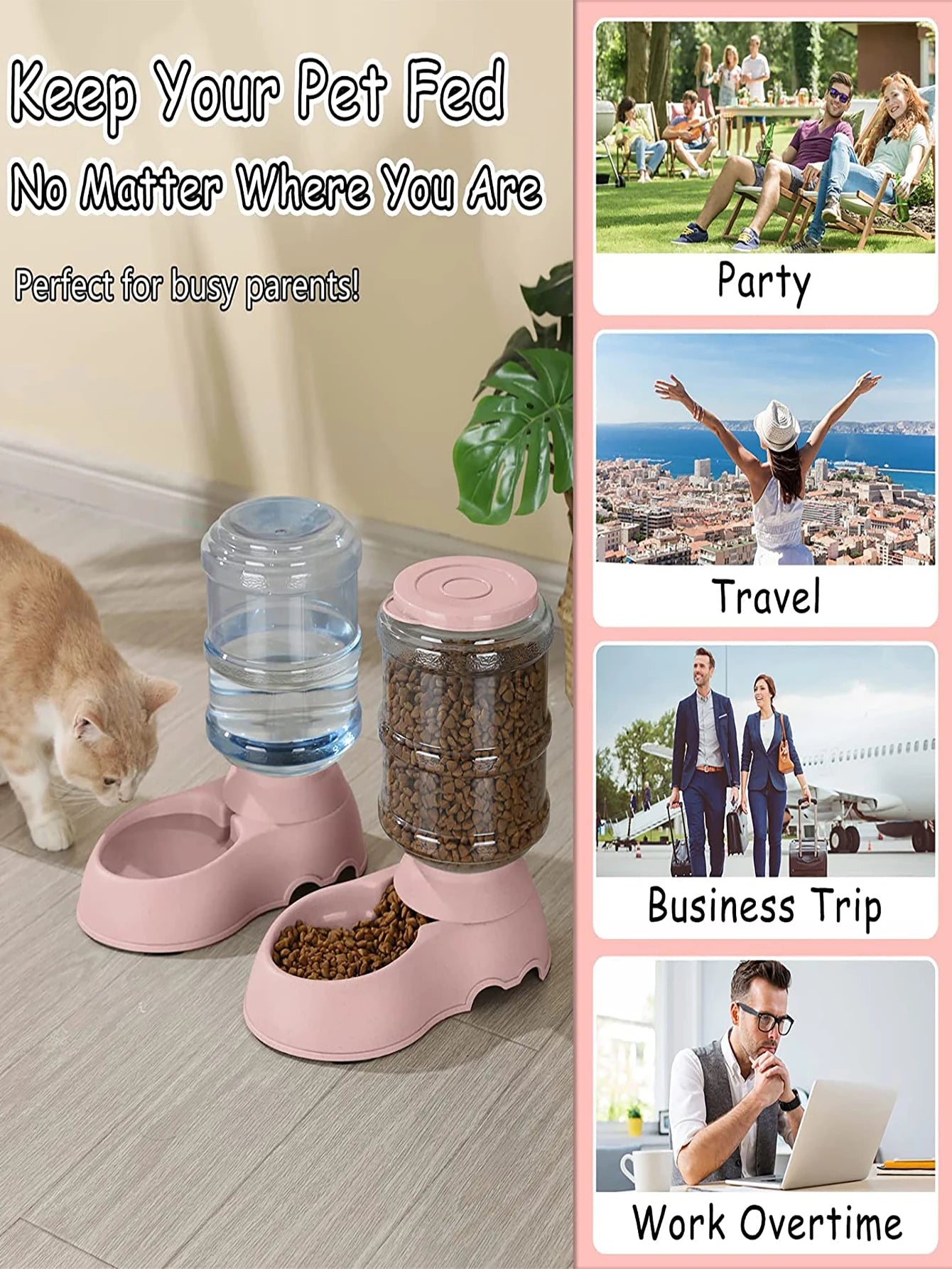 Pet Feeding Drinker bowl